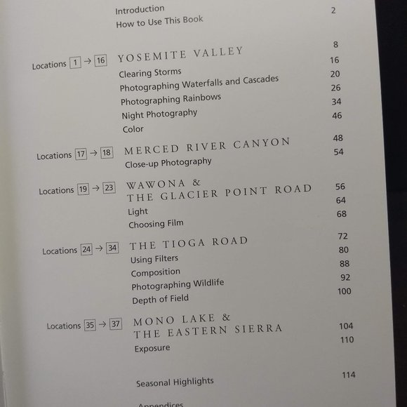 photographers guide to yosemite national park book - Picture 5 of 7